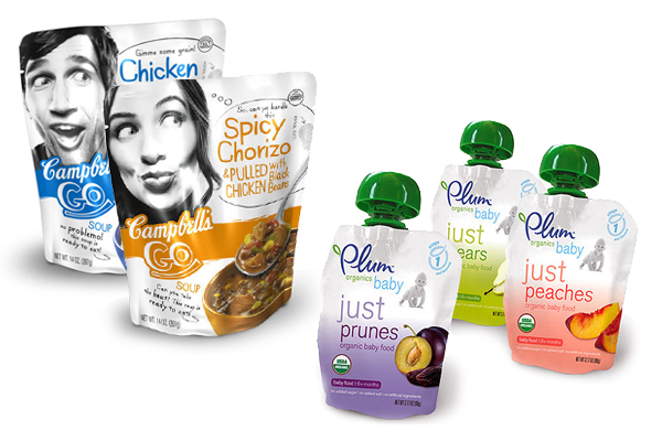 Pouch packaging offers convenience and portability