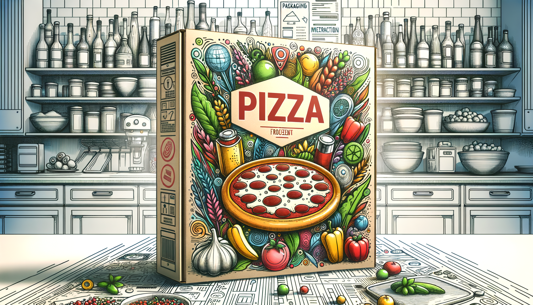 Frozen Pizza Brand Packaging Strategies for 2025