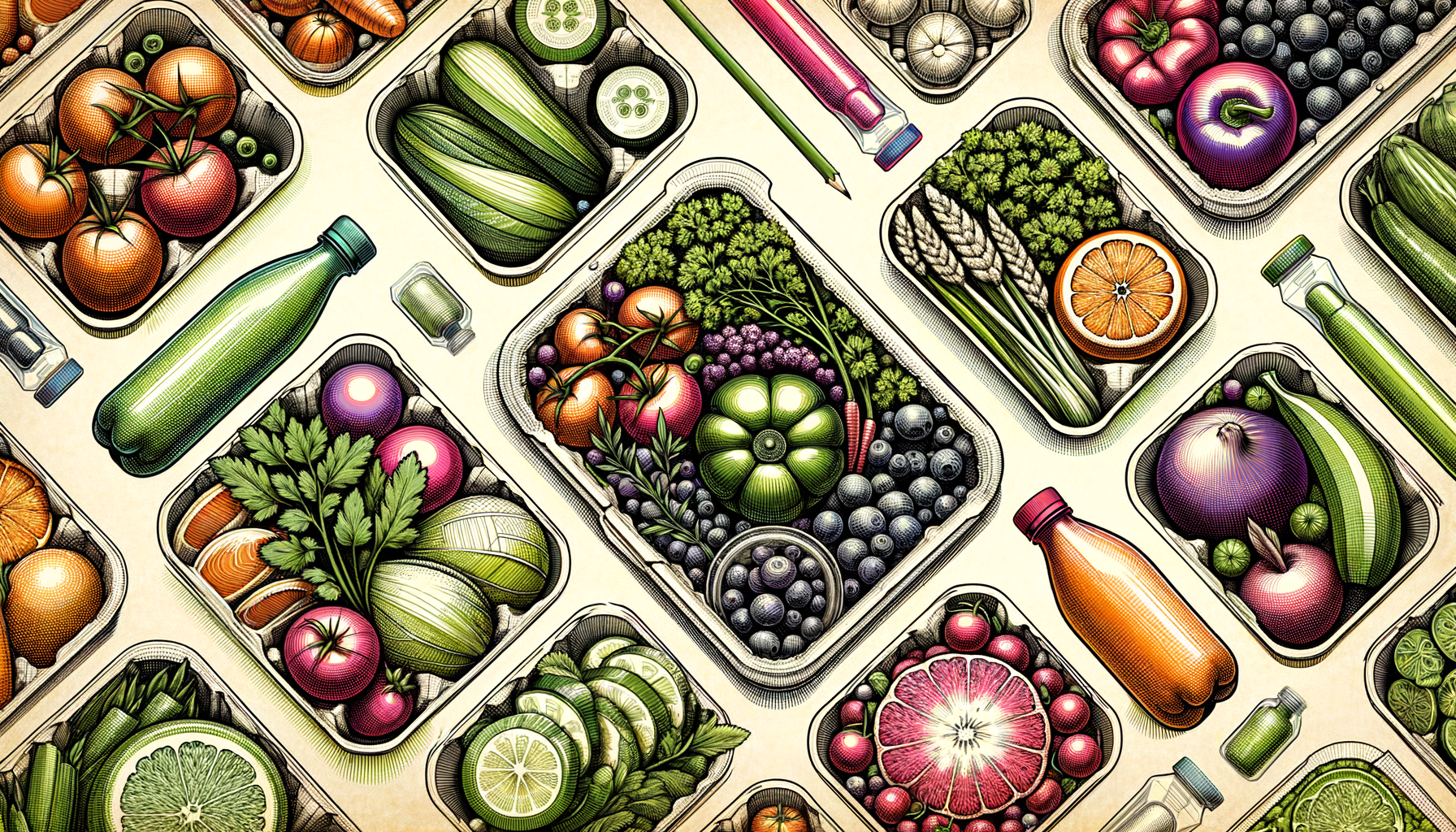 Fresh Vegetables Brand Packaging Strategies for 2025