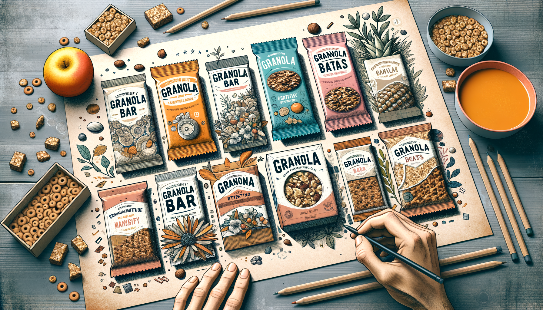 Granola Bars Brand Packaging Strategies for 2025