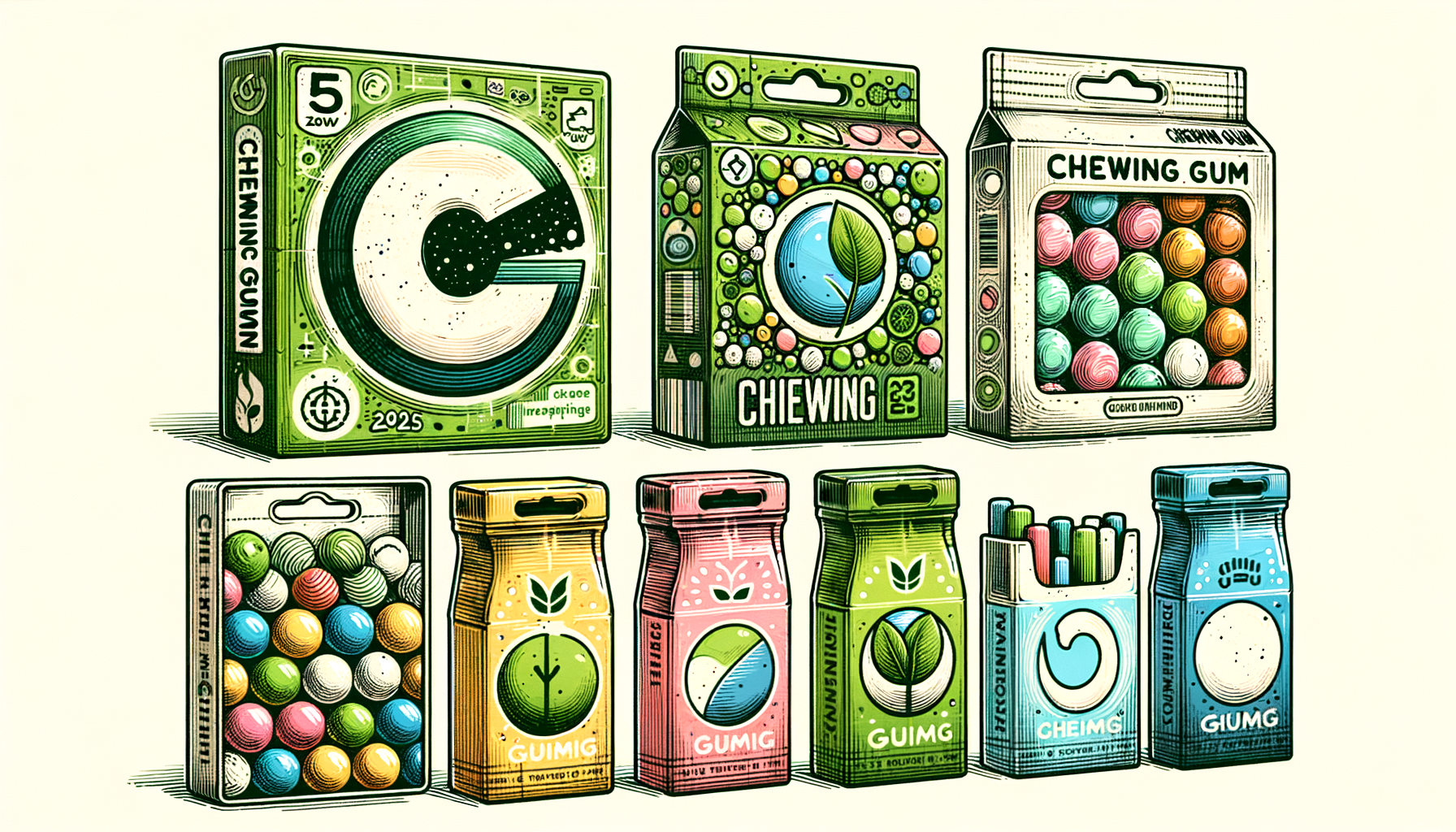 Gum Brand Packaging Strategies for 2025